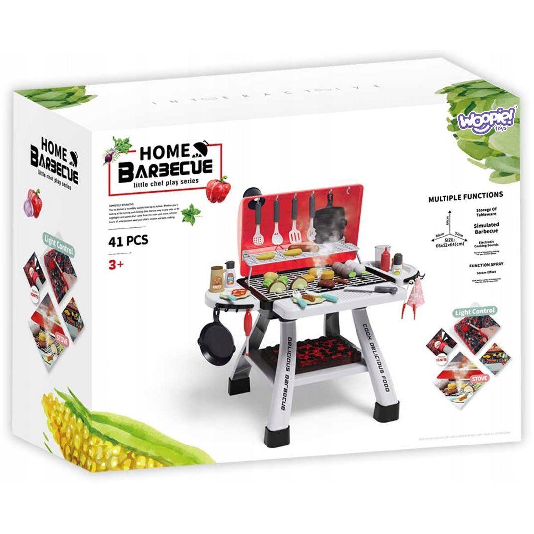 BBQ GARDEN KITCHEN XL WITH ACCESSORIES INTERACTIVE ELECTRIC LED WOOPIE Manufacturer code 55174