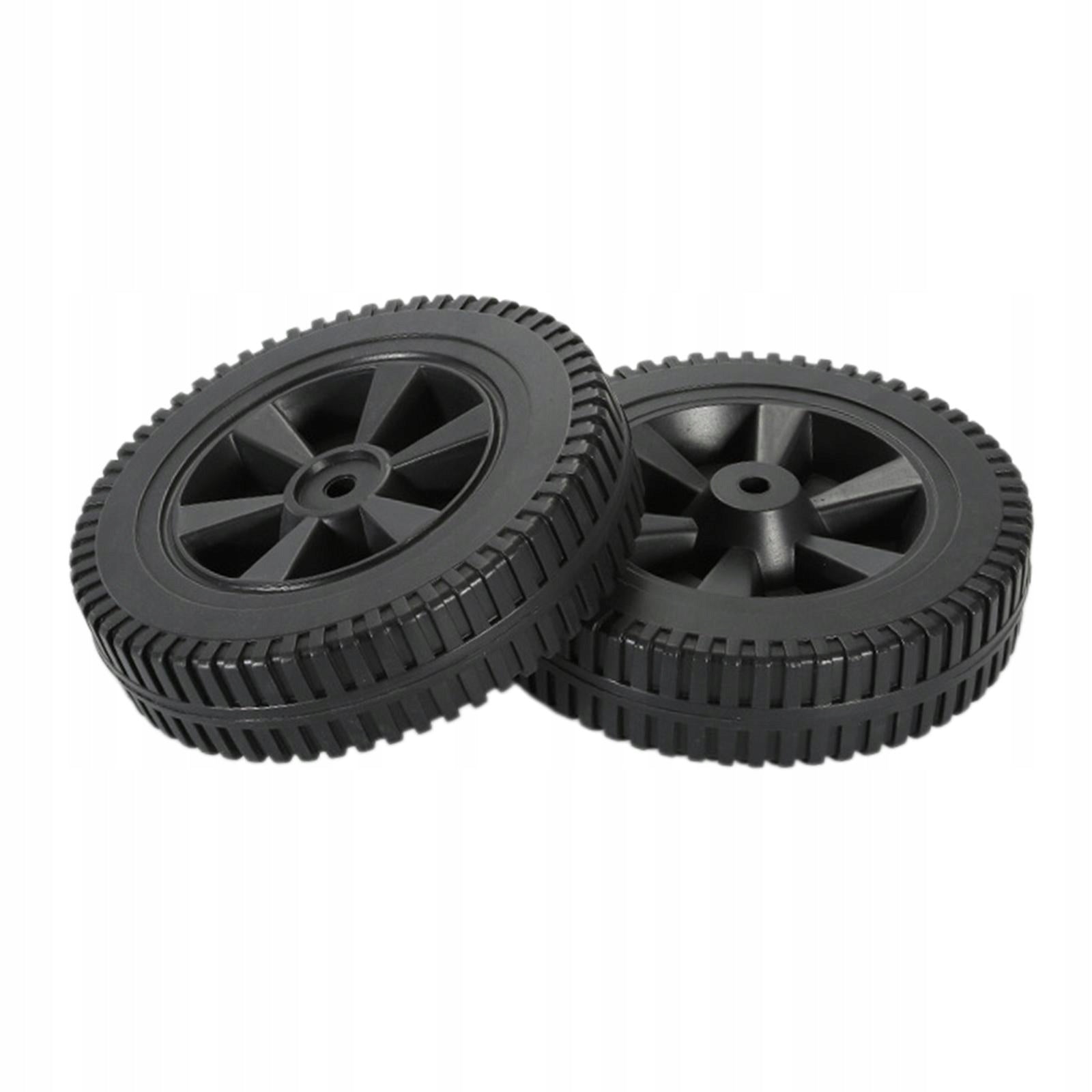 BBQ Grill Wheel Universal Wheel Hand Truck Tires Barbecue Accessories 2Pcs