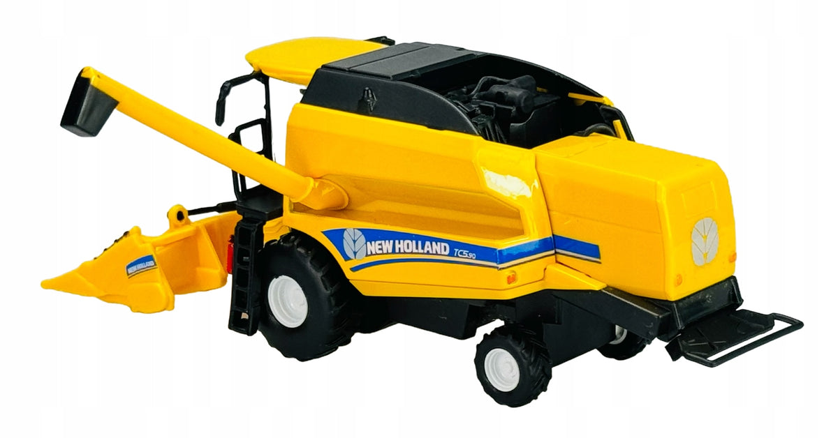 BBURAGO NEW HOLLAND TCS.90 MAIZE HARVESTER 31722 NEW METAL MODEL Packaging status original
