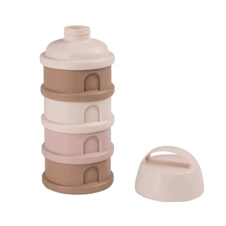 BEABA Milk powder containers 4 chambers Cotton candy