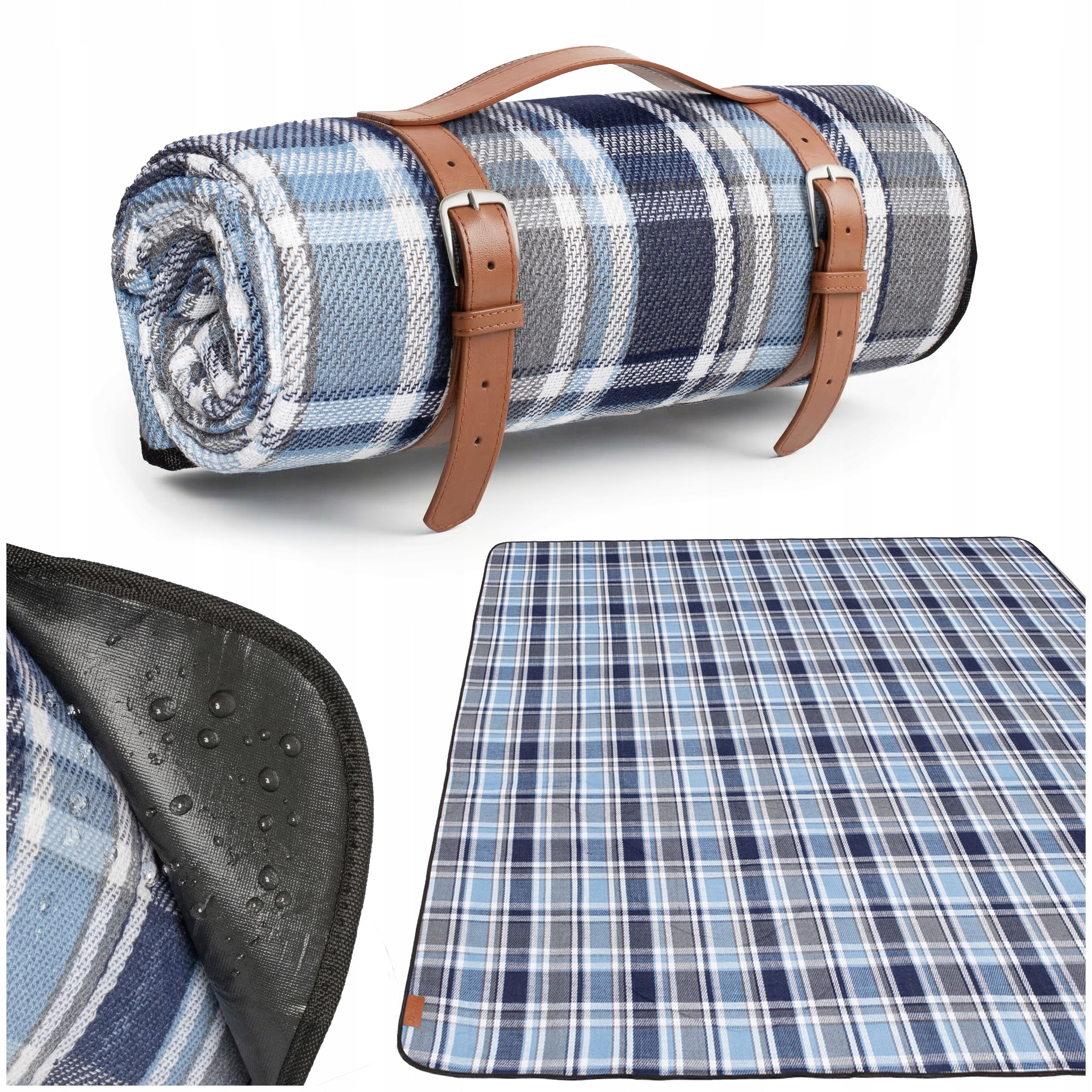 BEACH BLANKET 200x200 WATERPROOF PICNIC MAT INSULATION FOR BEACH CAMPING LARGE
