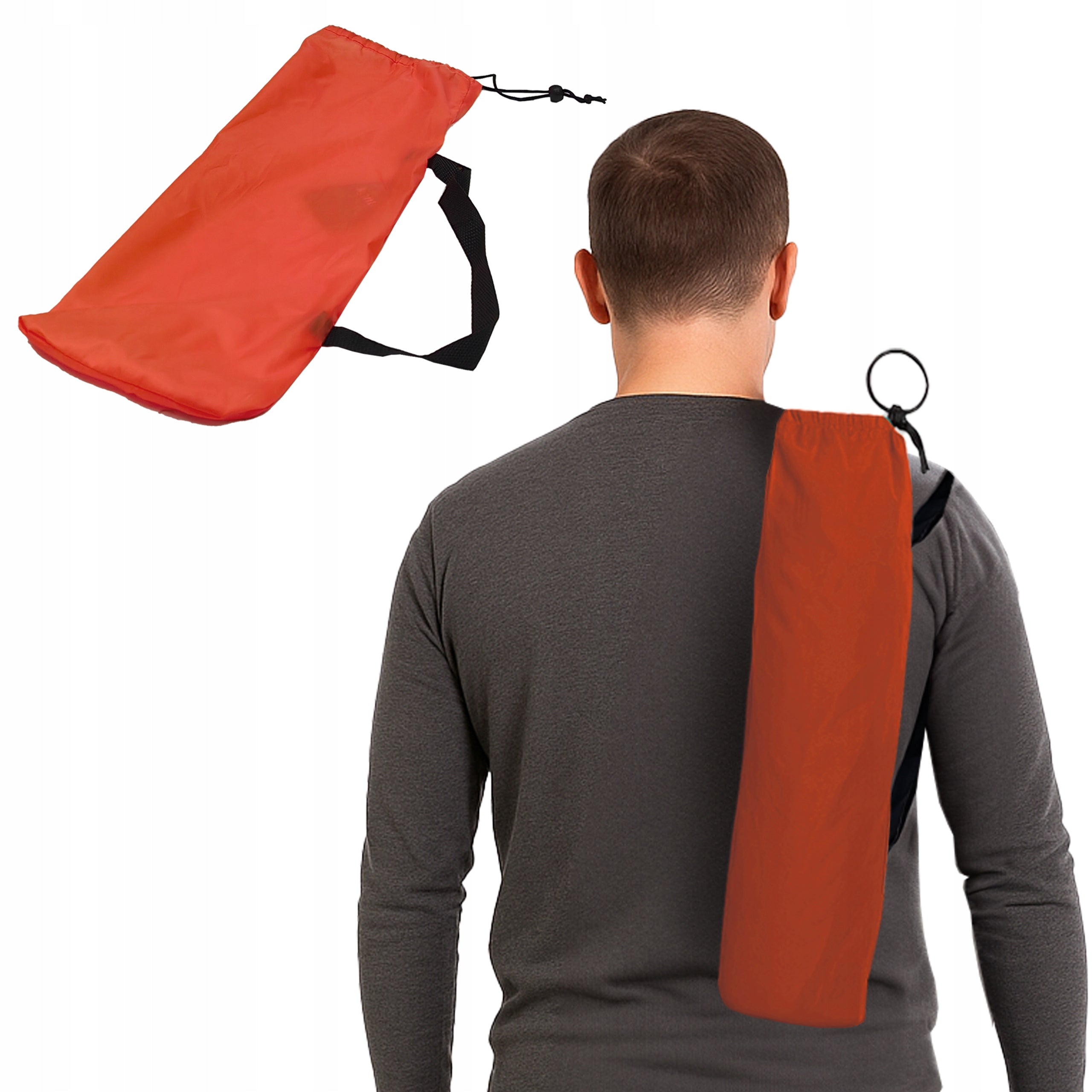 BEACH CHAIR FOLDING WITH COVER LIGHT TOURIST ELLA ORANGE Manufacturer code 5.10.13471