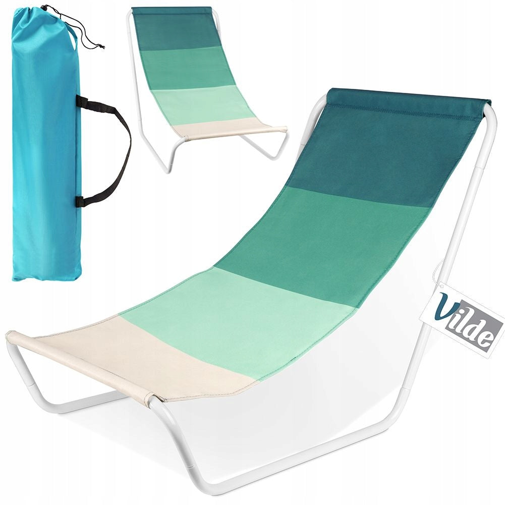 BEACH CHAIR GARDEN HIKING CAMPING FOLDING PORTABLE CHAIR Packaging status original