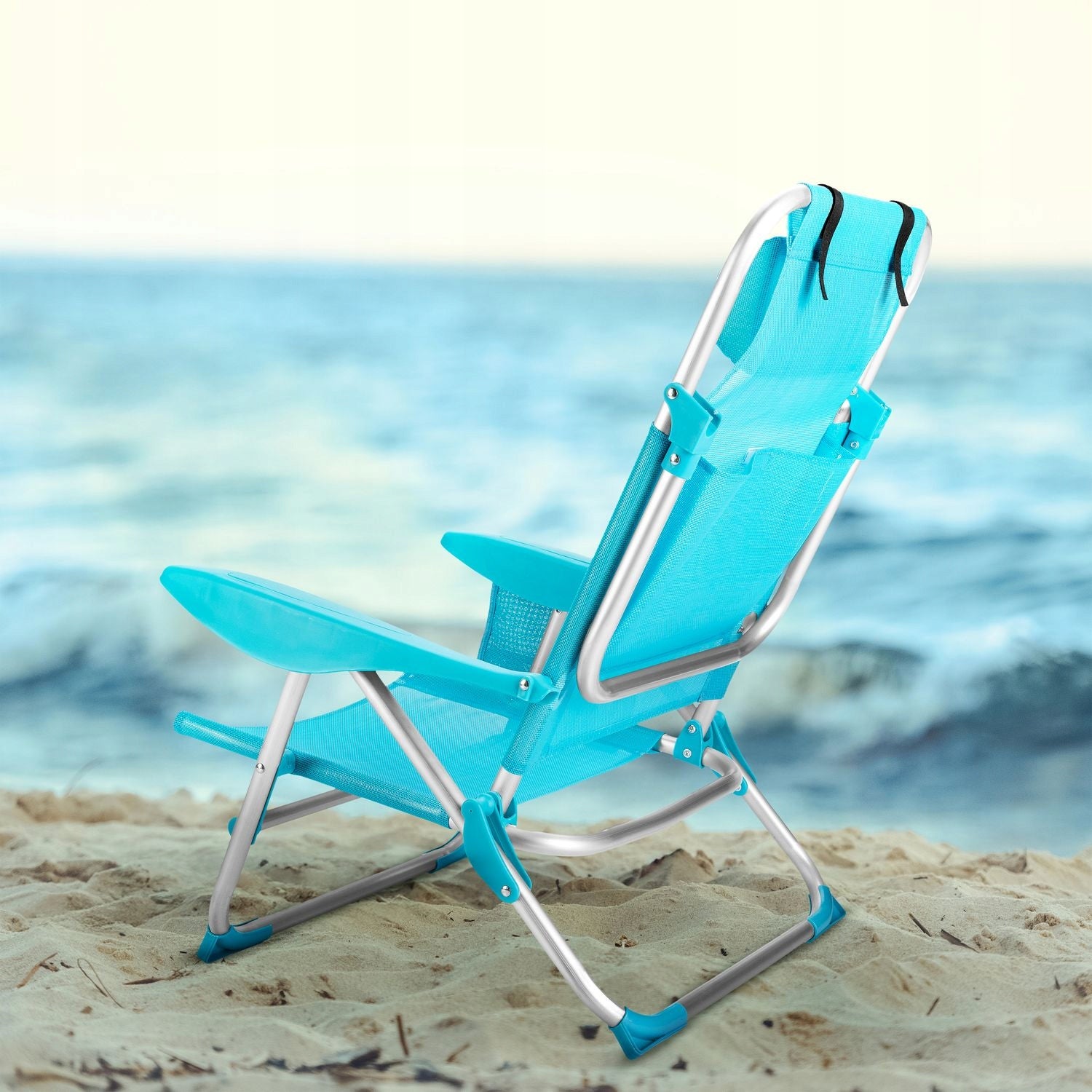BEACH CHAIR HIKING FOLDING SET 2IN1 OUTTEC Packaging status original