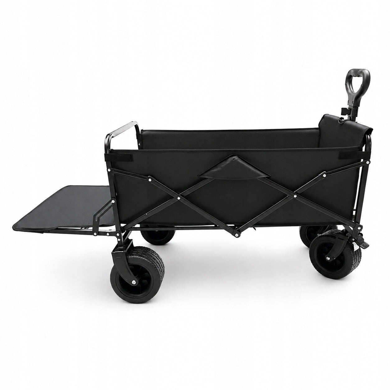 BEACH HIKING TROLLEY GARDEN FOLDING OPENING REAR 150KG camping Wheels number 4