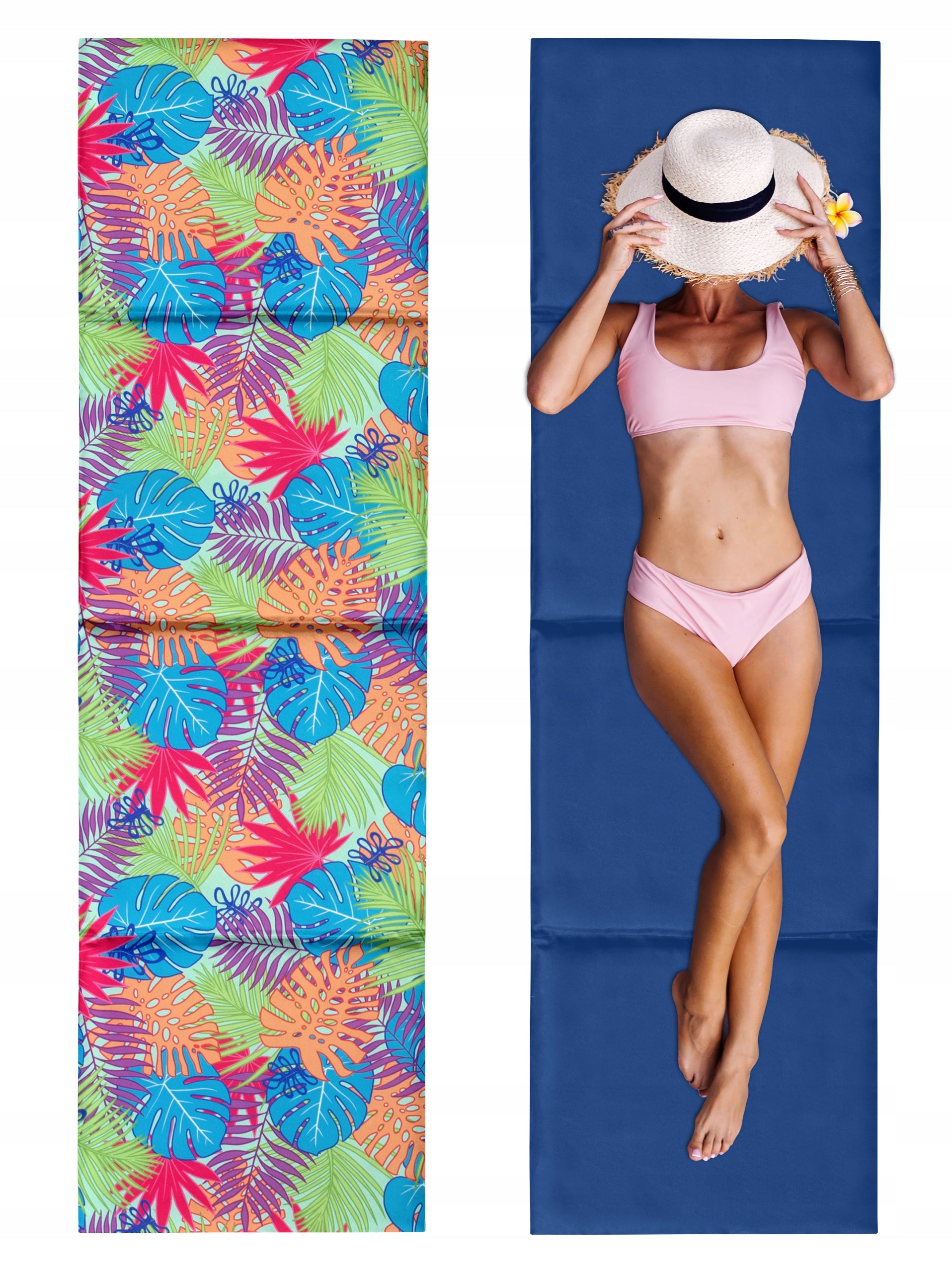 BEACH MAT FOR ROCK BEACHES THICK LARGE XXL FOLDING MAT 180x50 CM Manufacturer code Wodoodporna Mata Na Plaże Kamienistą - 37838