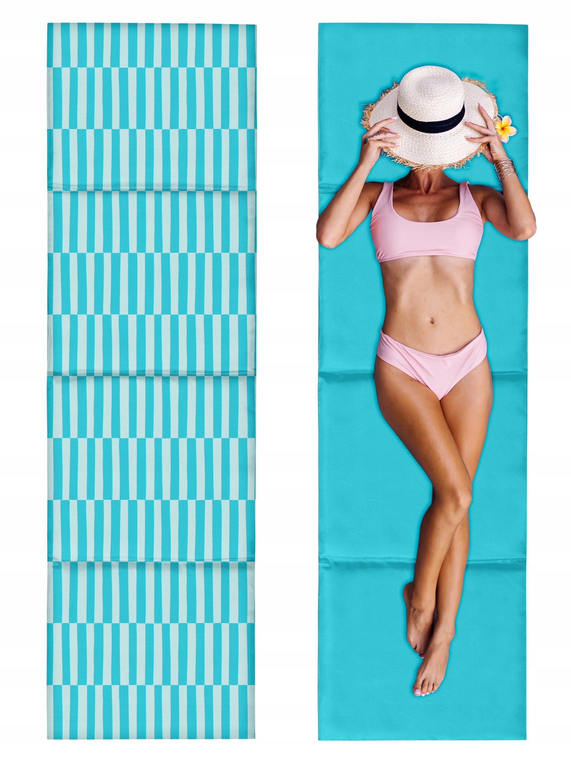 BEACH MAT FOR ROCK BEACHES THICK LARGE XXL FOLDING MAT 180x50 CM Manufacturer code Wodoodporna Mata Na Plaże Kamienistą - 39869