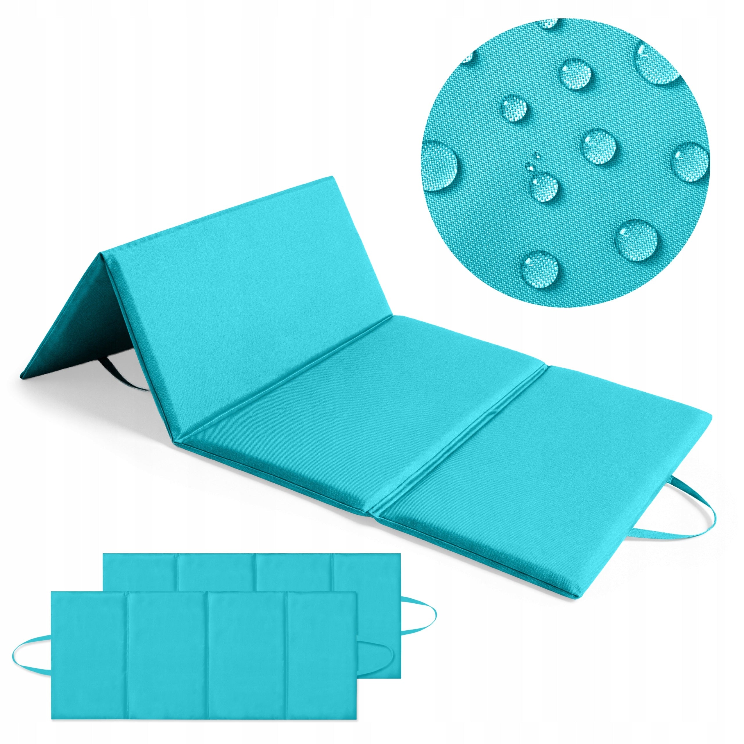 BEACH MAT FOR ROCK BEACHES THICK LARGE XXL FOLDING MAT 180x75 CM Packaging status original