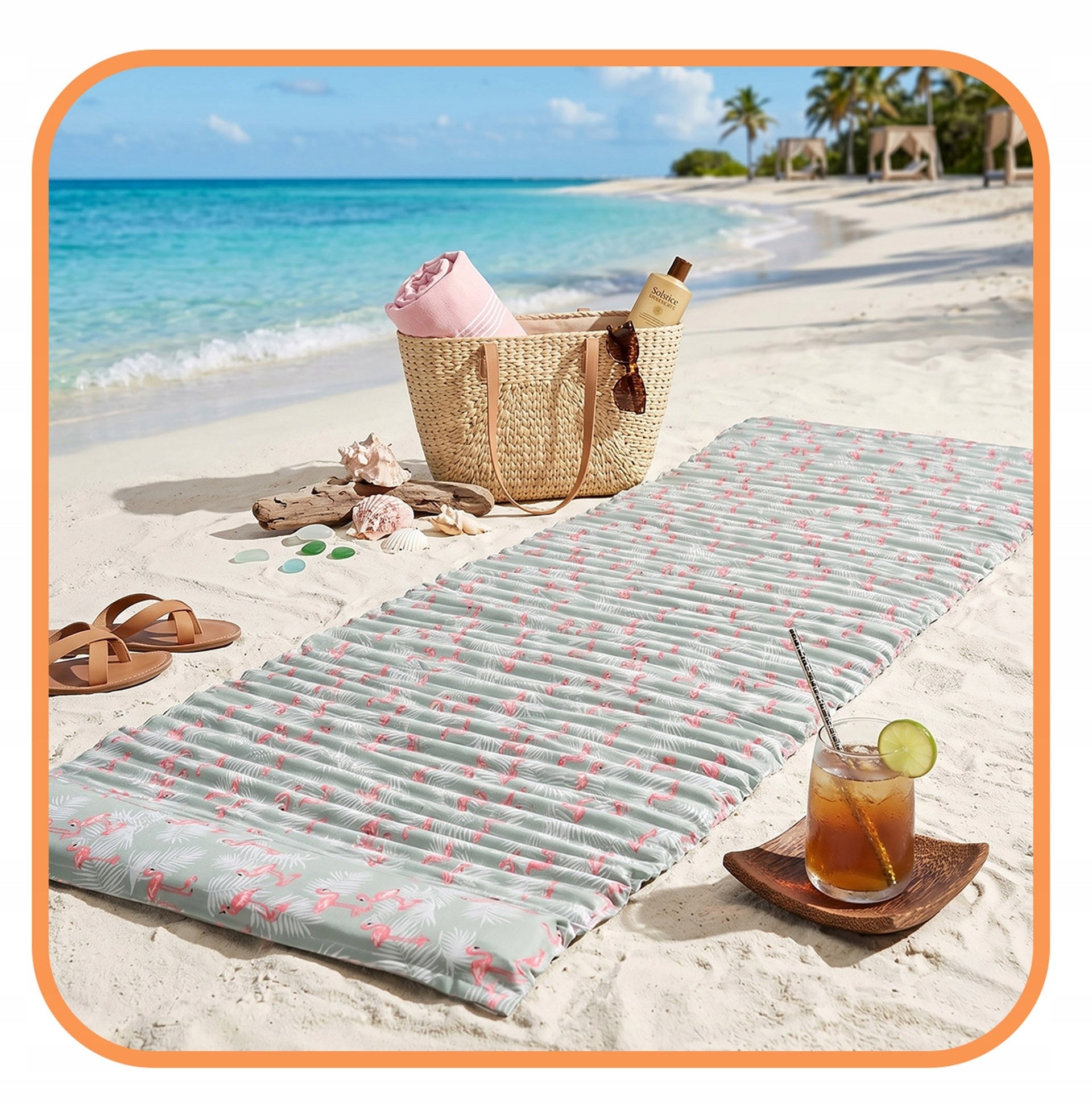 BEACH MAT FOR ROCKY BEACH PILLOW FOAM 180x60cm SOFT Kind mat