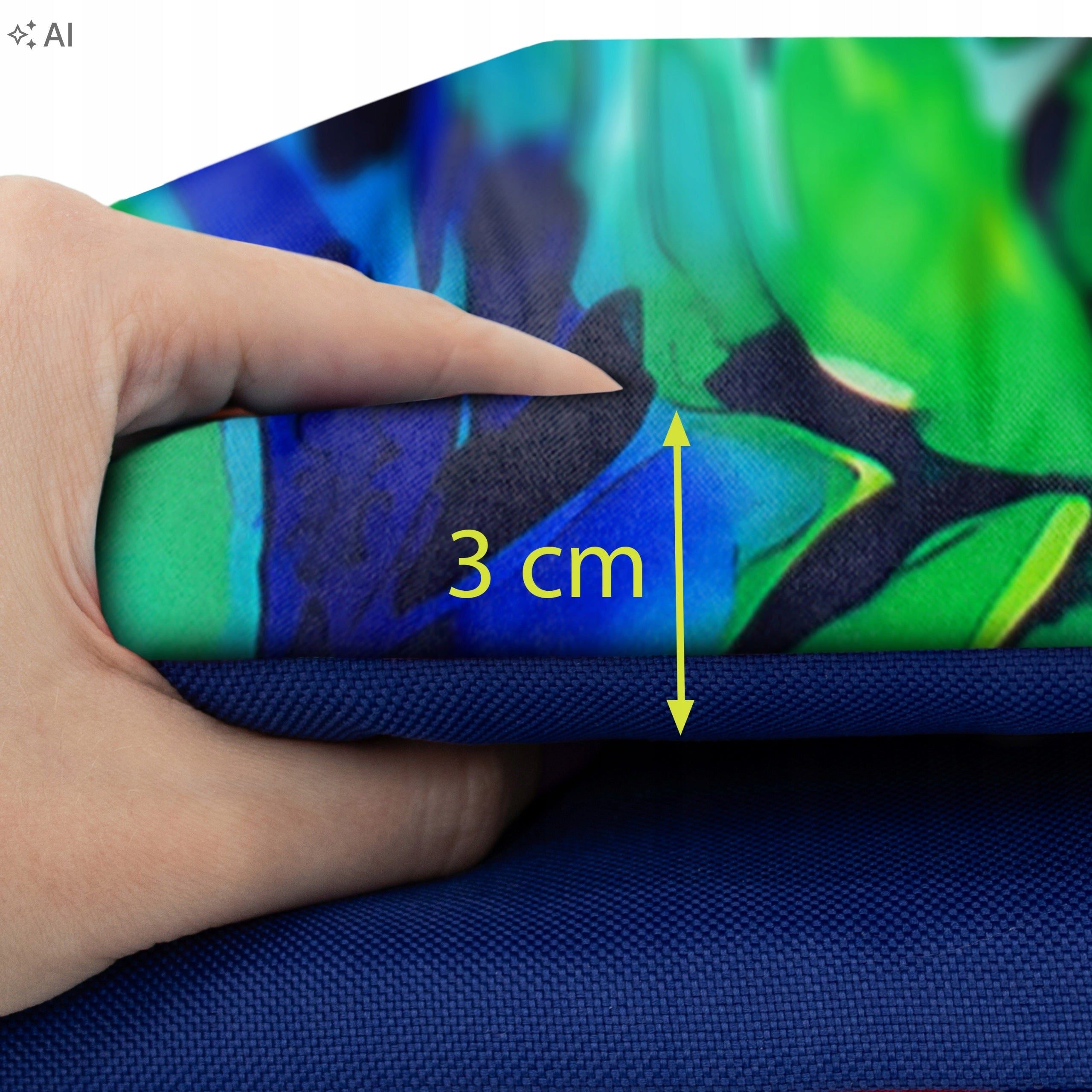BEACH MAT FOR ROCKY BEACHES THICK LARGE FOLDING CROATIA 180x75x3 CM Packaging status original