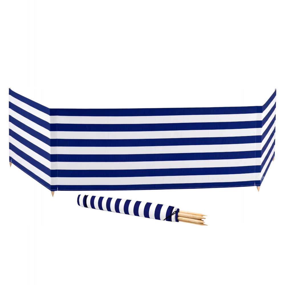 BEACH SCREEN FOR BEACH CAMPING THICK MATERIAL PREMIUM QUALITY + HAMMER 10m. Packaging status original