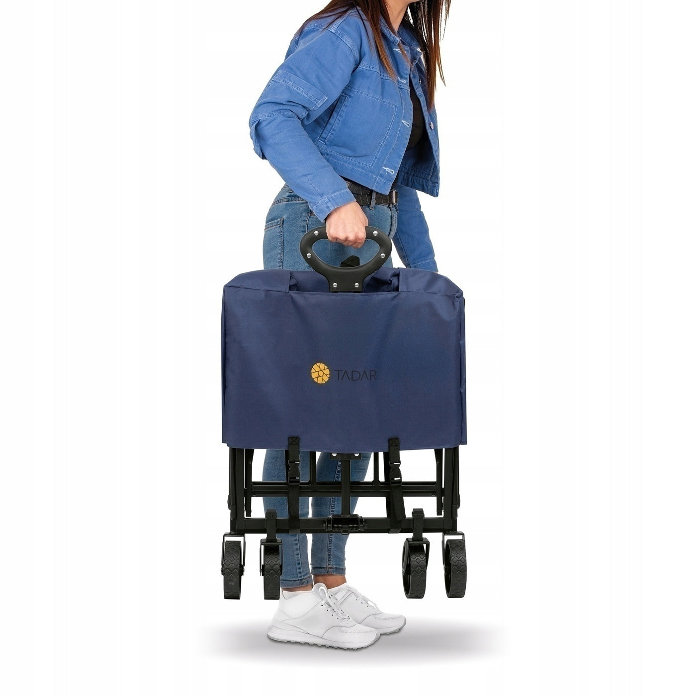 BEACH STROLLER TOURIST WITH HANDLE Transport FOLDING SHOPPING Tadar Kind trolley