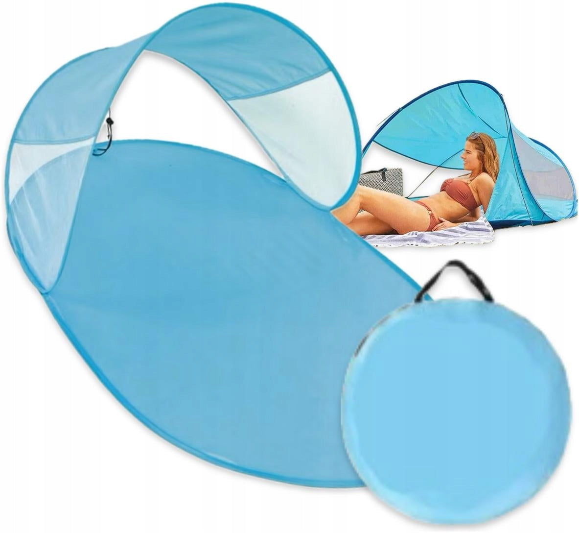 BEACH TENT BEACH MAT SCREEN AUTOMATIC LARGE UV PROTECTION