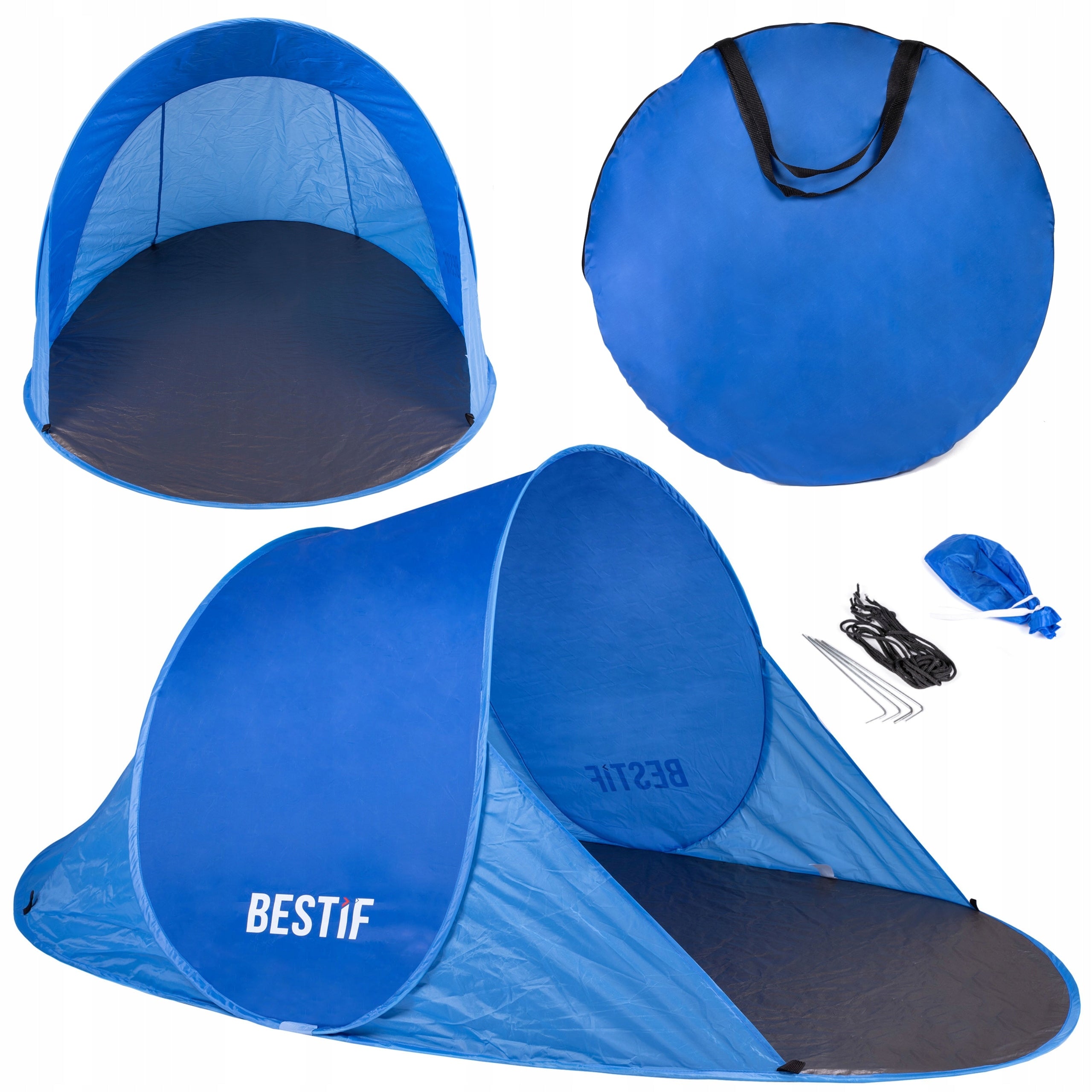 BEACH TENT BESTIF SELF-FOLDING SCREEN FOR BEACH LARGE GARDEN 190cm Manufacturer code BNP01