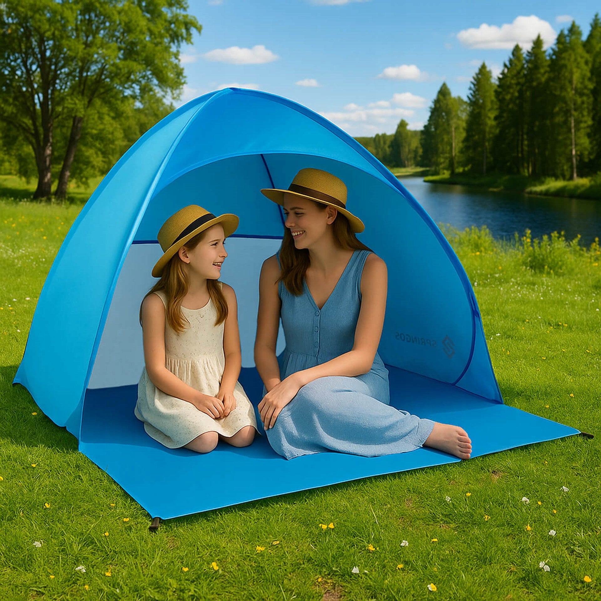 BEACH TENT SELF-FOLDING LARGE TOURIST UV SCREEN FOR BEACH XXL Manufacturer code PT035