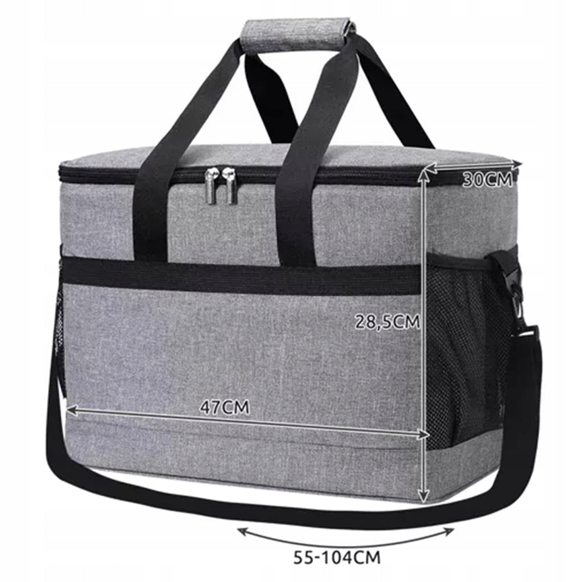 BEACH THERMAL BAG PICNIC Tourist Refrigerator Large 40 Liters+Inserts Brand Stator