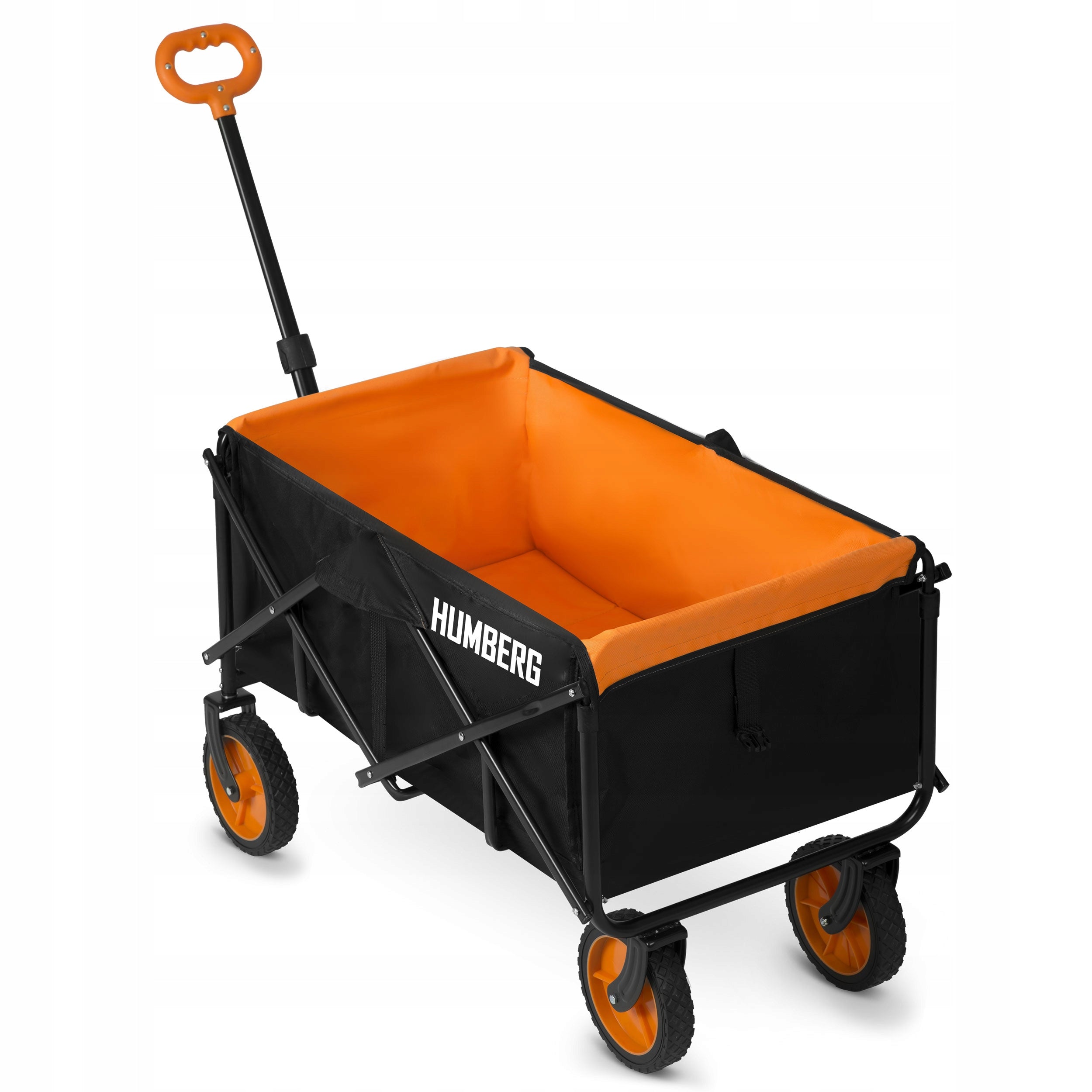 BEACH TRANSPORT TROLLEY FOLDING HIKING GARDEN 90kg HUMBERG Wheels number 4