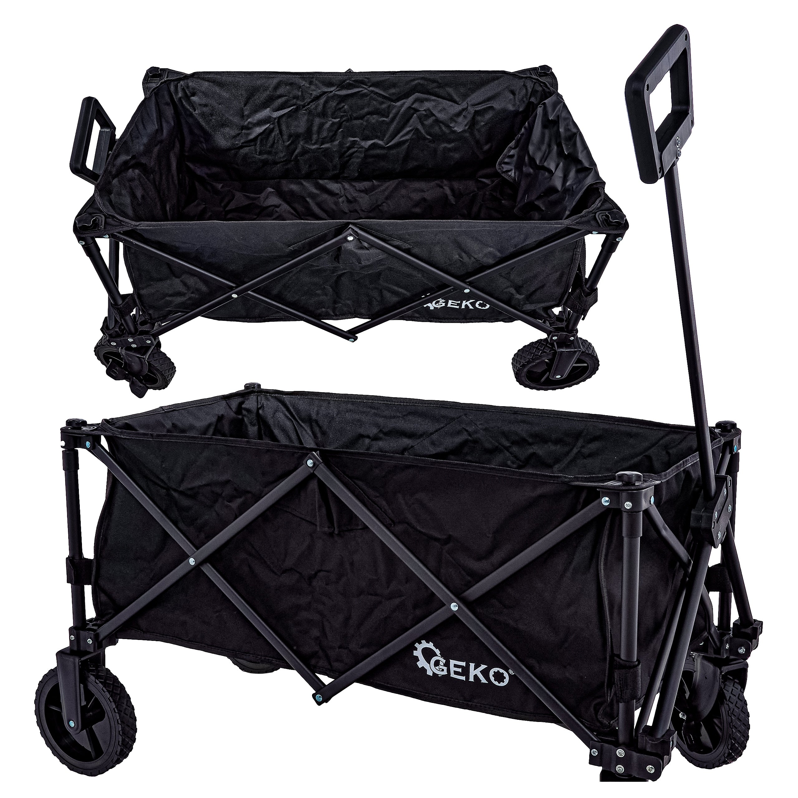 BEACH TROLLEY FOLDING GARDEN HIKING OFF-ROAD WHEELS 127L WITH MESH
