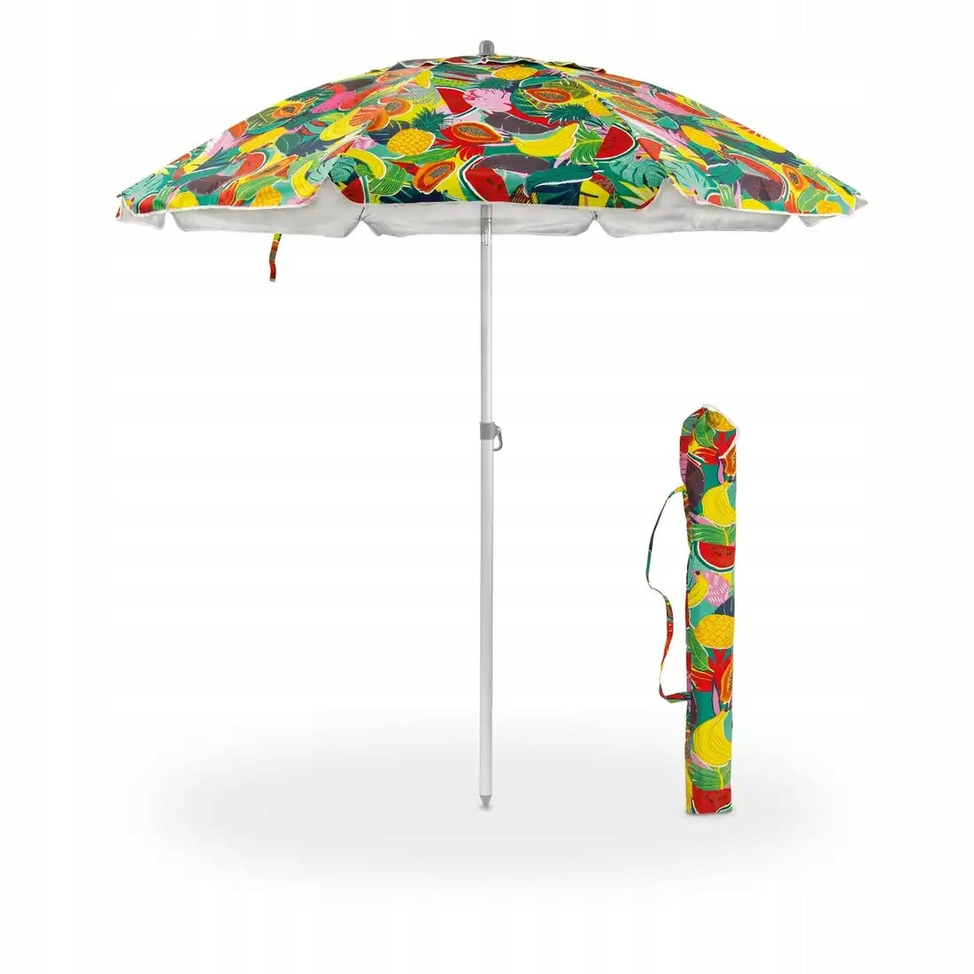 BEACH UMBRELLA WITH ADJUSTABLE LENGTH TROPICAL TADAR 200 CM