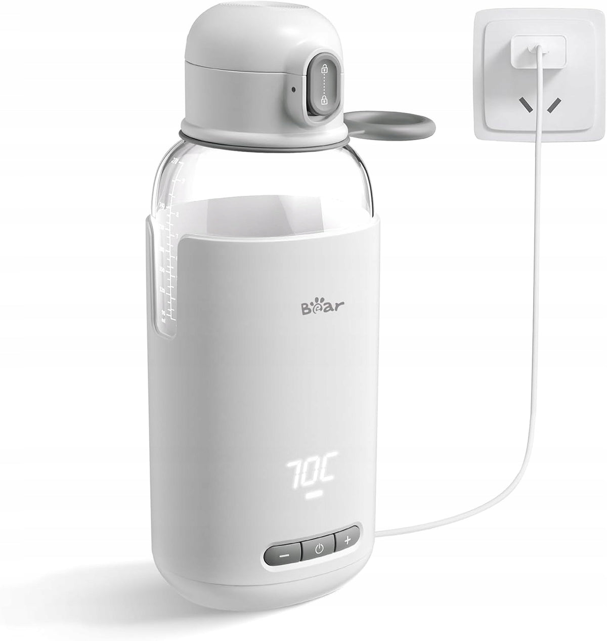BEAR KETTLE HEATER 270ml USB PORTABLE FOR BABY WATER MILK Brand no brand