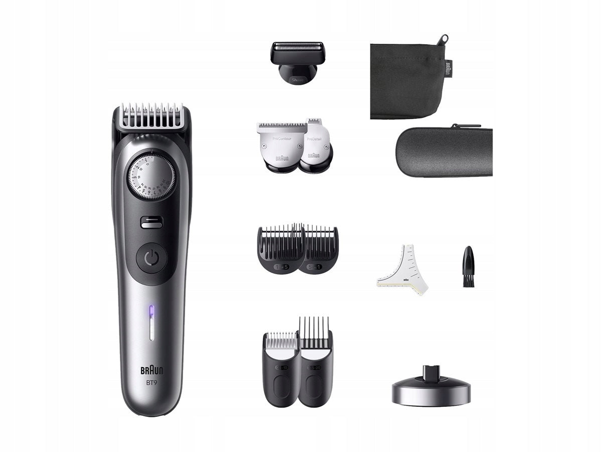 BEARD TRIMMER BT9560 BRAUN Dominant color black