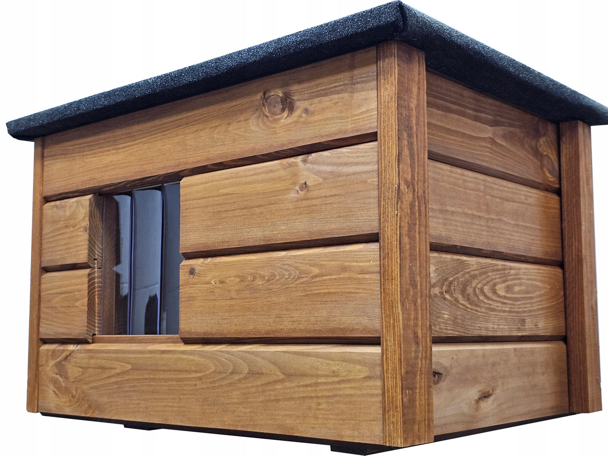 BEAUTIFUL BOOTH DOG CAT HOUSE 3X ALREADY PAINTED PADDED BED Manufacturer code BUDA PREMIUM S ZŁOTY DĄB