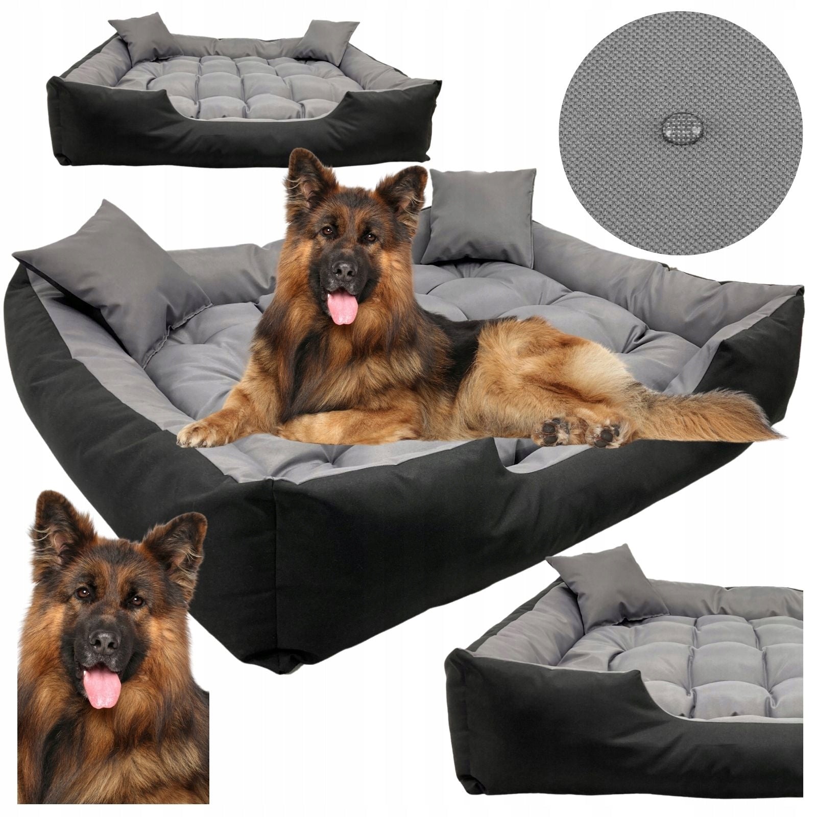 BED FOR BIG DOG WATERPROOF EXTRA LARGE SHEPHERD HUSKY 145x115 XXL