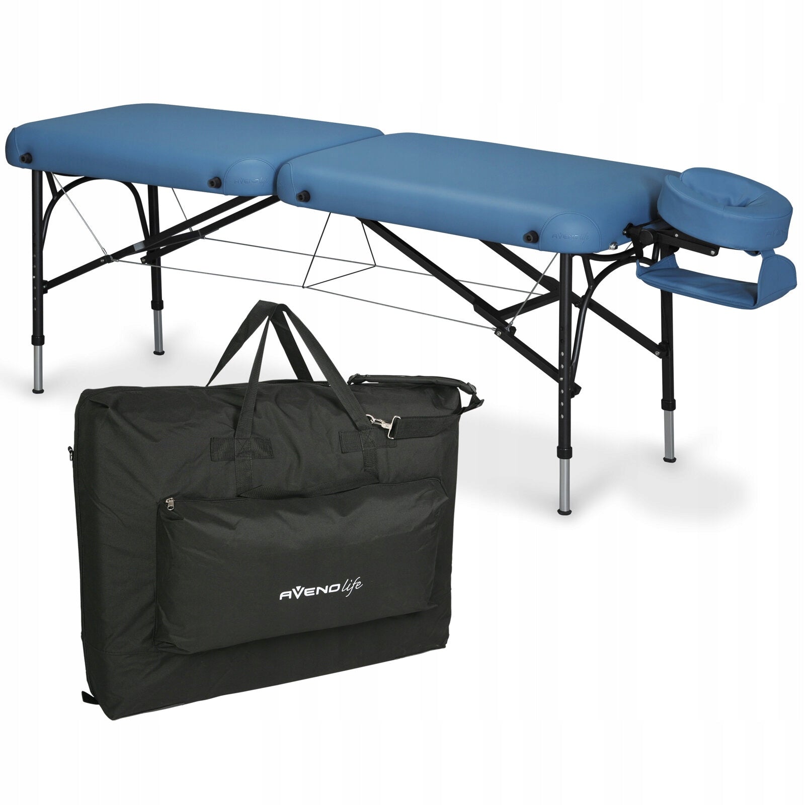 BED MASSAGE TABLE ALUMINUM FOLDING LUNA LIGHT ULTRALIGHT 10KG HABYS Medical device yes