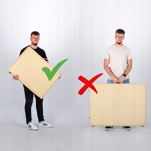 Masažinis stalas Fluxar MS-010, smėlio, 193x60cm