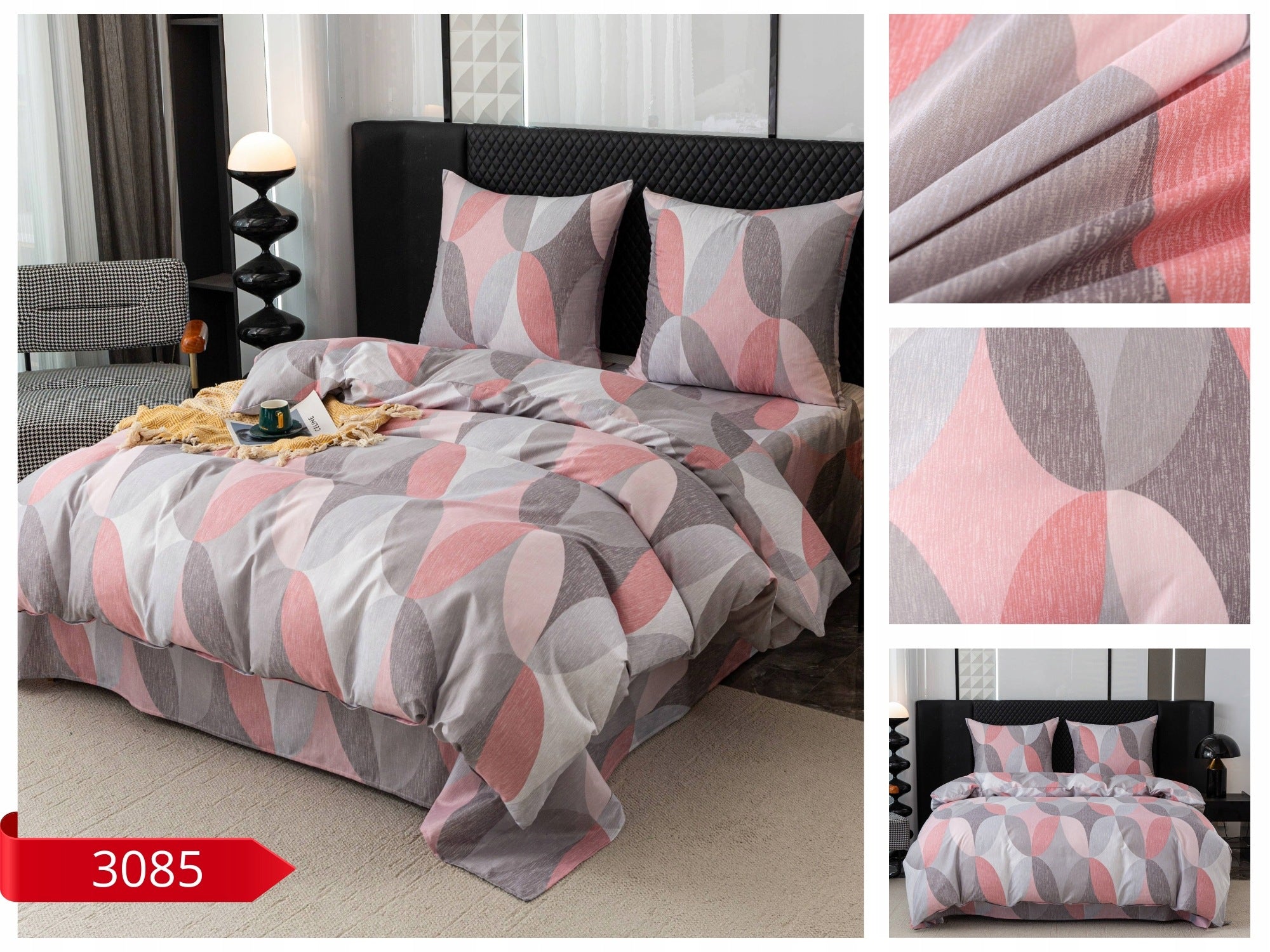 BEDDING 140x200 + PILLOWCASE 70x80 DOUBLE-SIDED BEDDING SET Manufacturer code AML 140 3470
