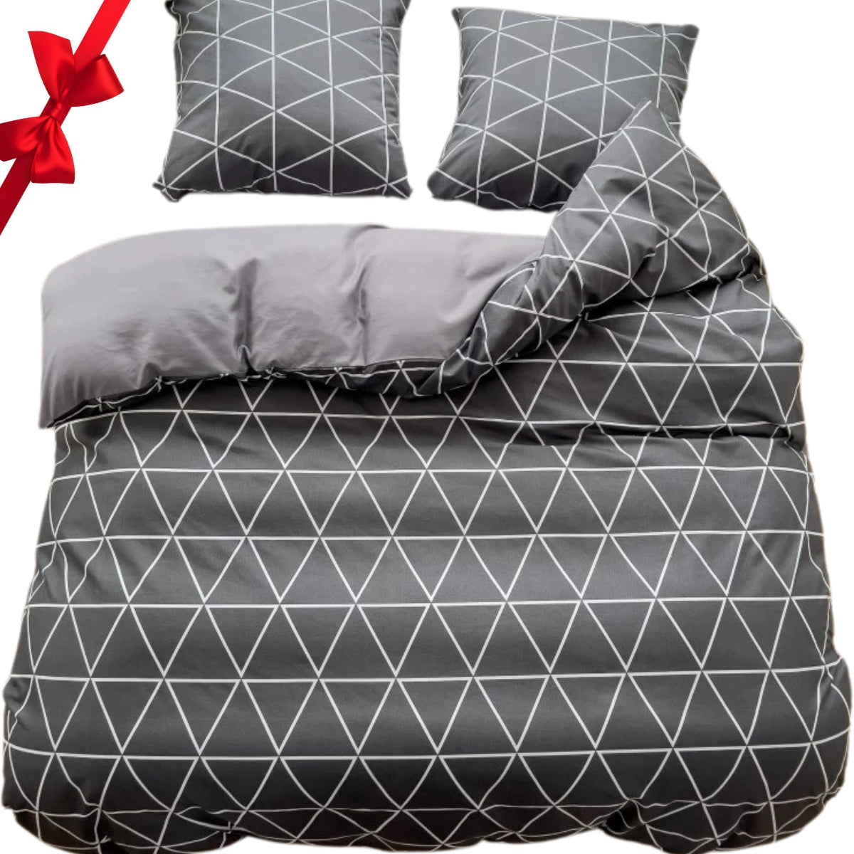 BEDDING 160x200 +2 pillowcases Cotton satin BEDDING SET PATTERNS THICK