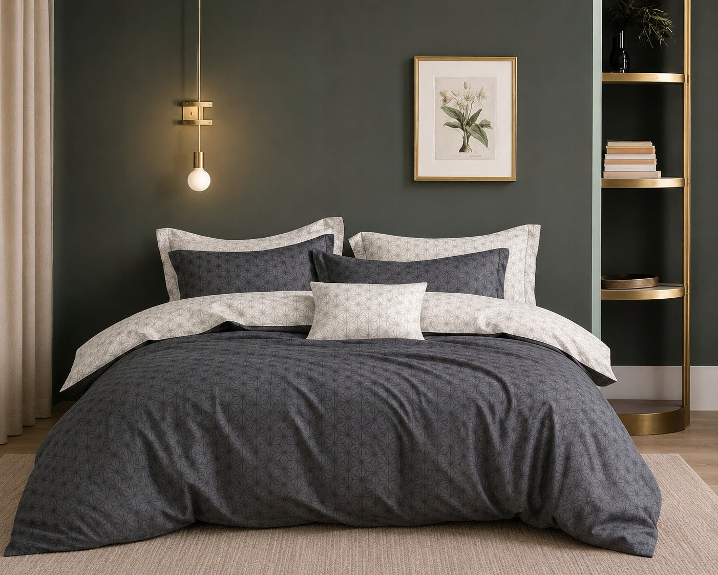 BEDDING SET 200x220 +2 PILLOWCASES + SHEET LARGE SELECTION Brand no brand