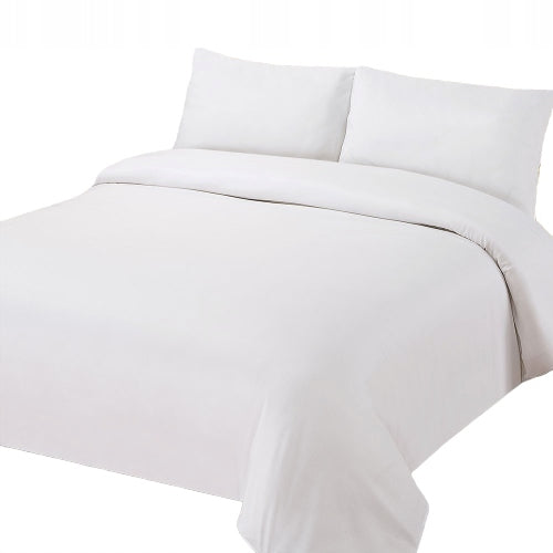 BEDDING WHITE HOTEL HOUSE 160x200 COTTON 150G/m2