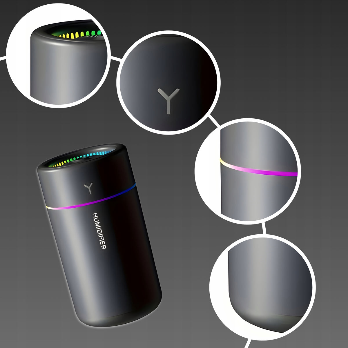 BEDROOM AIR HUMIDIFIER, ETHEREAL DIFFUSER, AROMATHERAPY DIFFUSER Brand no brand