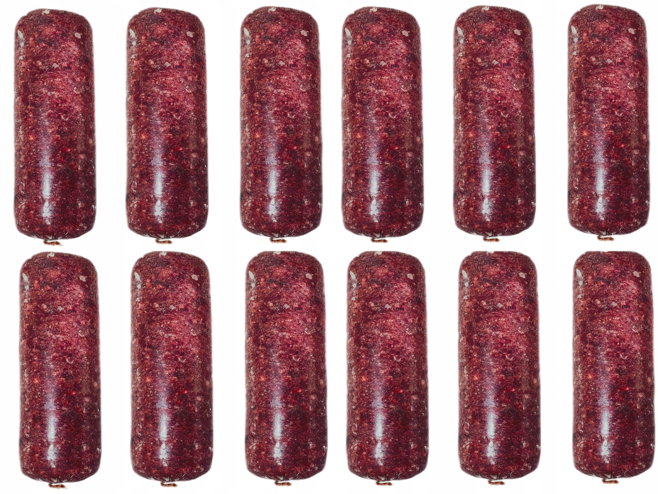 BEEF BAR FROZEN MEAT FOR DOGS 100% BARF 10KG 20 x 0,5KG BEEF FOOD