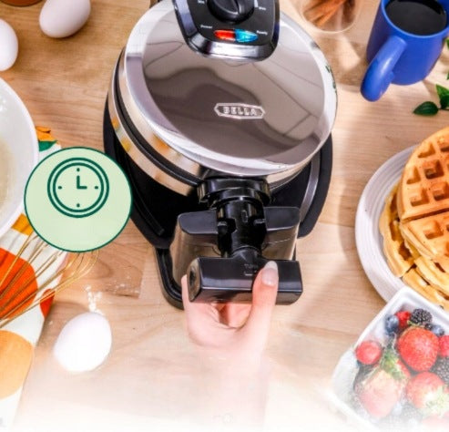 BELGIAN ROTARY WAFFLE IRON 7 INCHES NON-STICK ADJUSTMENT PFOA FREE Manufacturer code GOFROWNICA3