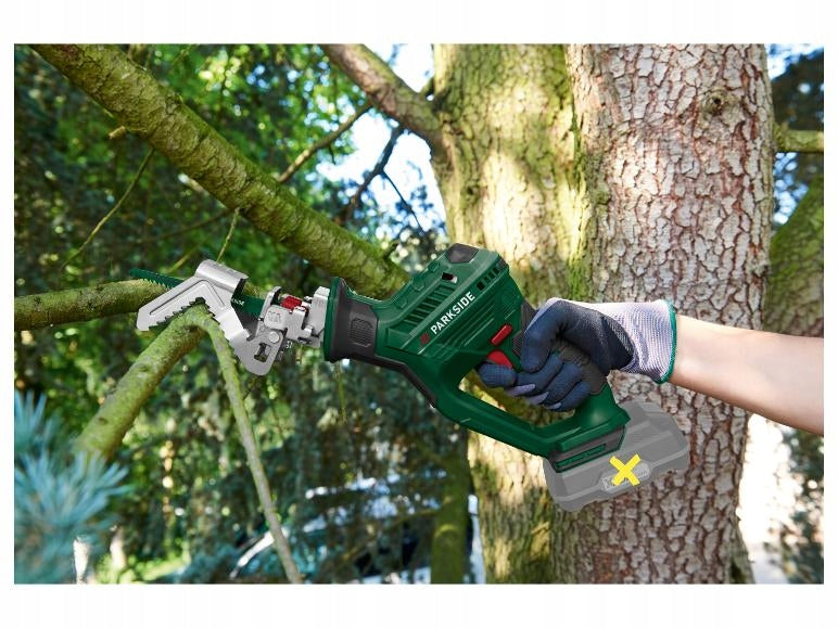 BELT SAW 20-Li D3 PARKSIDE CORDLESS SAW 20V Product weight with unit packaging 1.58 kg