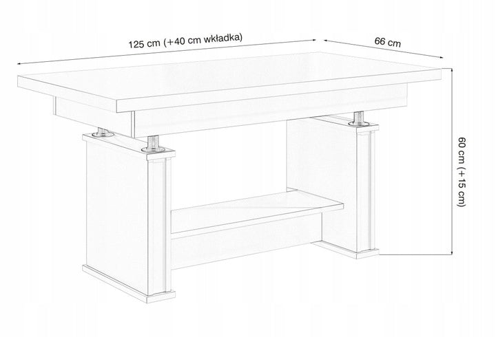 BENCH FOLDING RAISED SONOMA SHELF Brand Shop Kinga