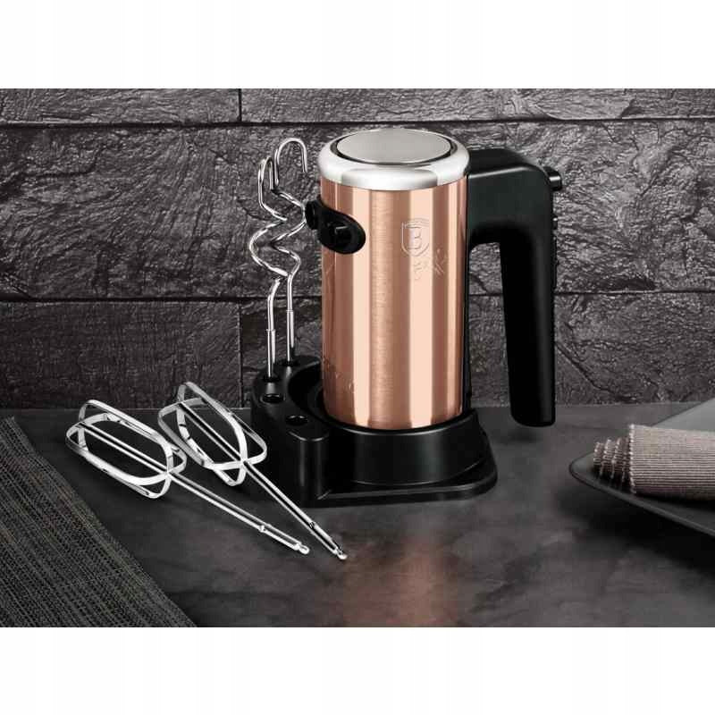 BERLINGERHAUS Mixér ruční šlehač s příslušenstvím 300 W Rosegold Metallic L Brand Berlinger Haus
