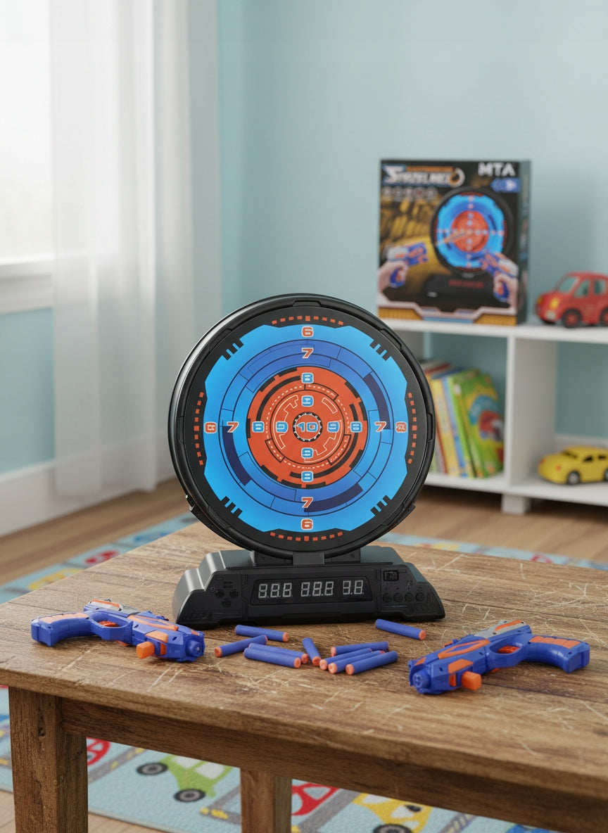 BEST GIFT FOR 4 5 6 7 8 9 YEAR OLD Electronic Shield Shooting Range TARGET Manufacturer code Prezent na dzień dziecka Pomysł dla dziecka