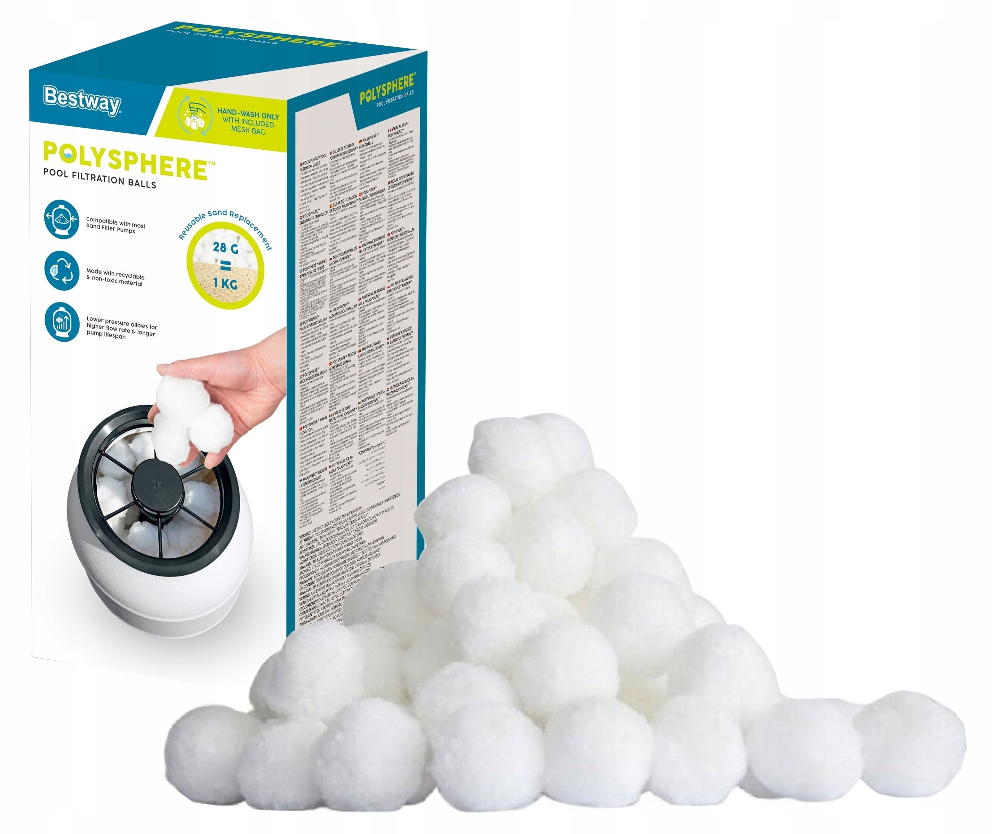 BESTWAY 58475 FILTER BALLS FOR SAND PUMP