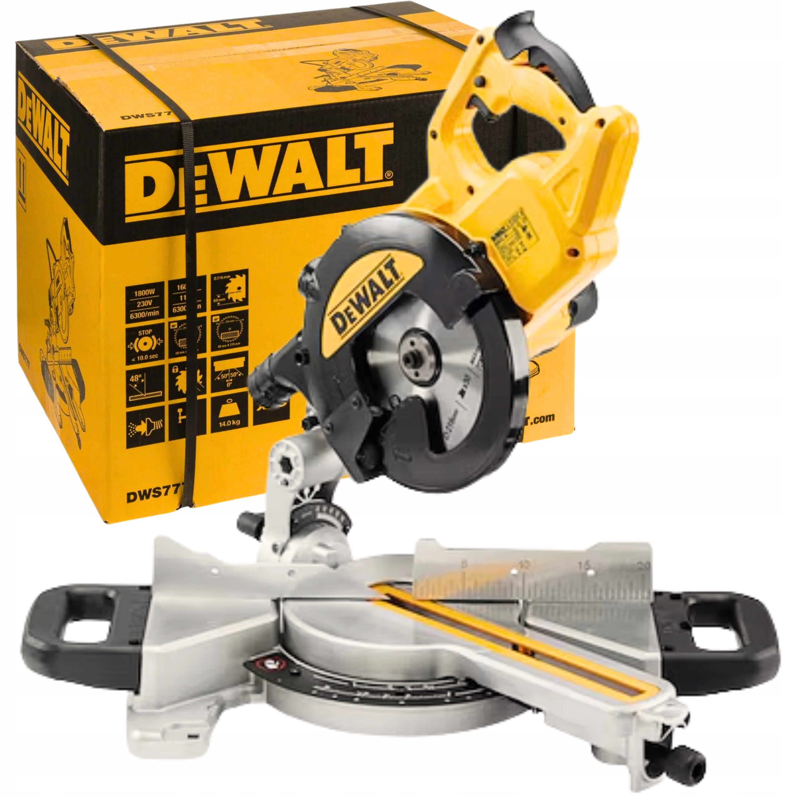 BEVEL SAW 1300 IN 216 MM DWS773 DEWALT