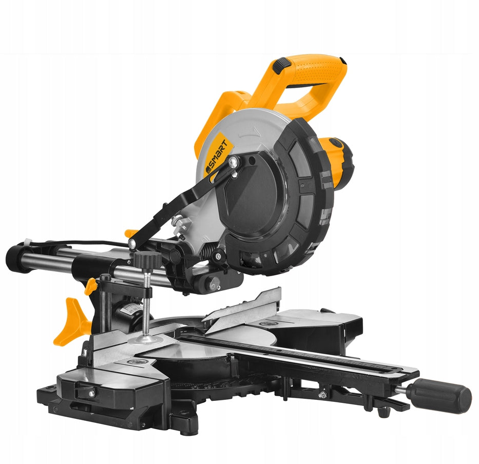 BEVEL SAW 1700W SLASH WITH FEED 216mm LASER + 2 x DISC 24z 48z Packaging status original