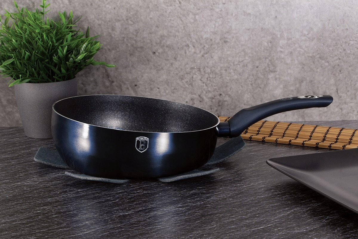 BH-1881F - Deep frying pan 26 cm Berlinger Haus Aquamarine Line Packaging status original