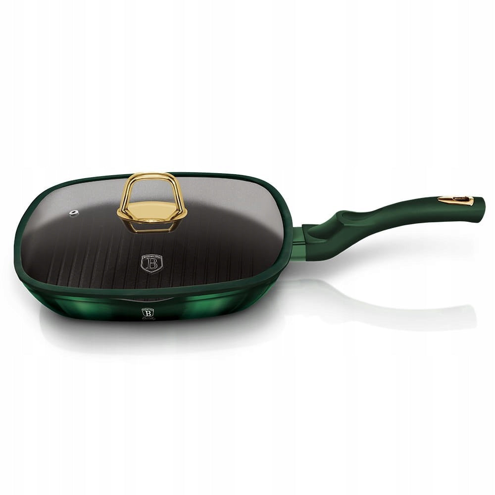 BH-6051 - Granite grill pan 28 cm Berlinger Haus Emerald Line