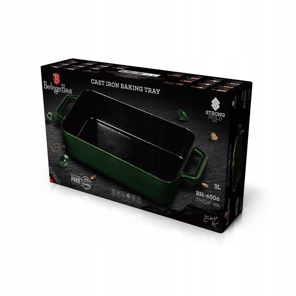 BH-6506 - Cast Iron Brittany 3 L Berlinger Haus Emerald Line Packaging status original