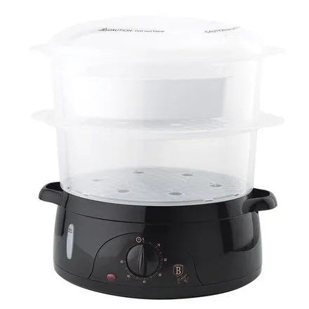 BH-9378 - Steamer steamer 6 l 800 W Berlinger Haus Black Rose Collection Packaging status original
