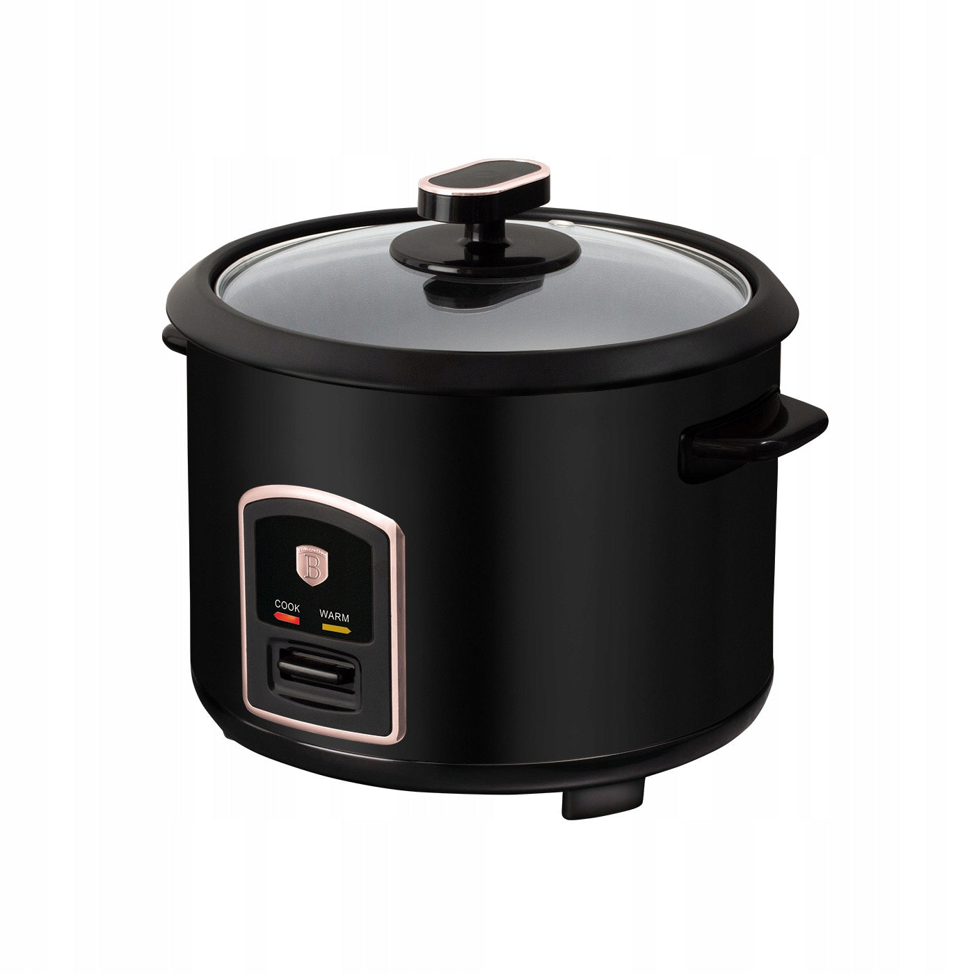 BH-9554 - Electric Rice Cooker BerlingerHaus Black Rose Gold Collection