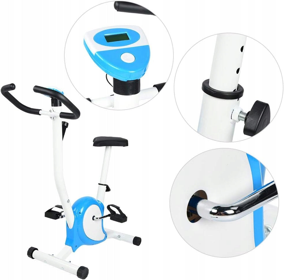 BICYCLE STATIONARY EXERCISE BIKE WITH COMPUTER