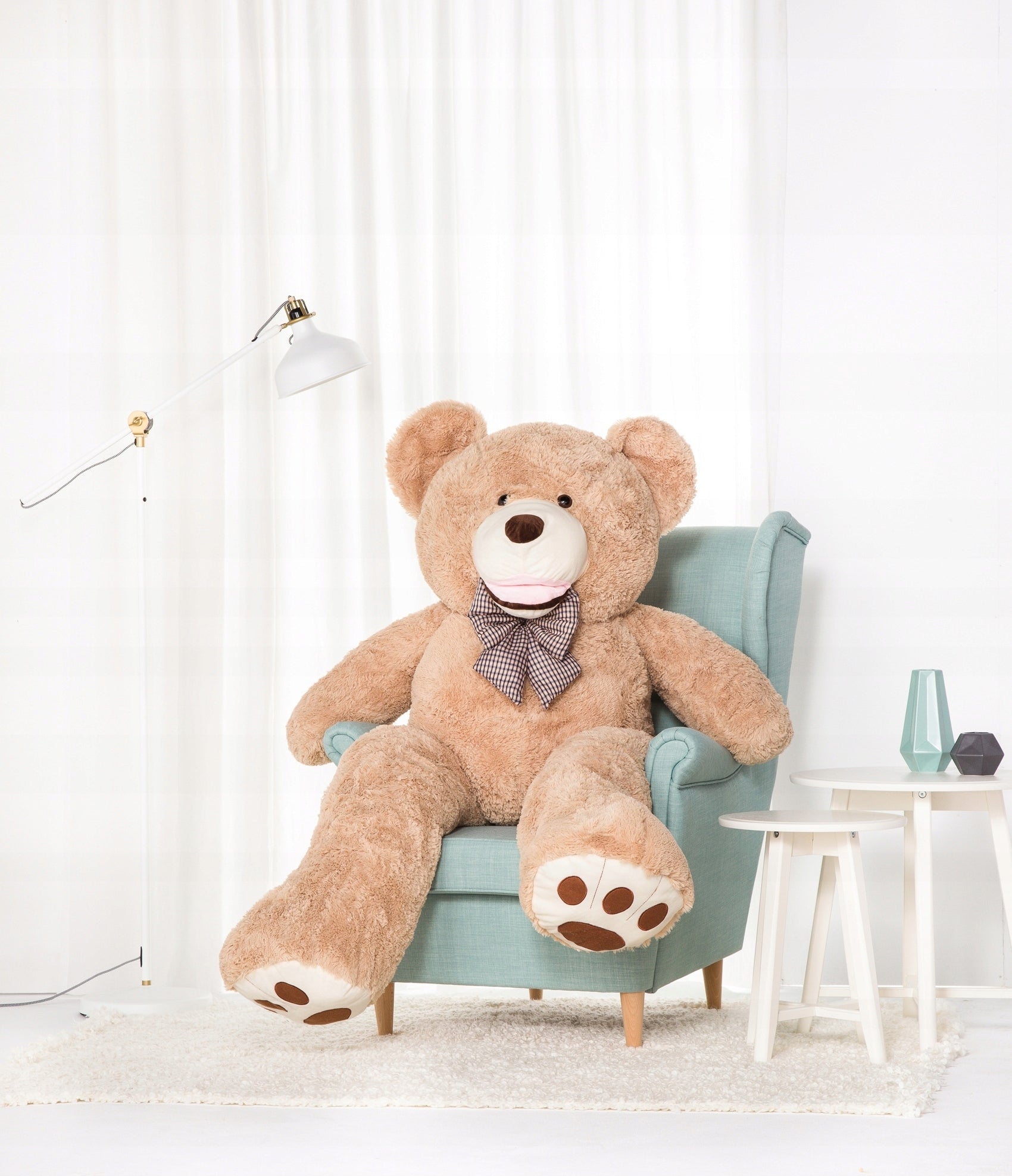 BIG BEAR PLUSH CUDDLY 160CM AMIGO BEIGE Kid's age 0+